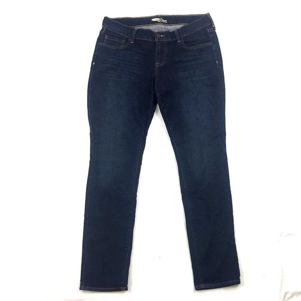 Old Navy The Diva Dark Wash Skinny Jeans 6 Short